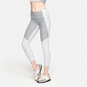 Outdoor Voices Gray Colorblock Legging